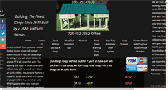 Desktop Screenshot of ncbackyardcoops.com